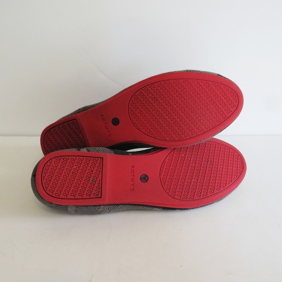 Rothy's Retired Gray Camo Round Toe Ballet Flats - Picture 9 of 12